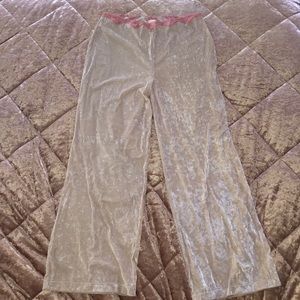 Victoria Secret Velvet Pajama pants